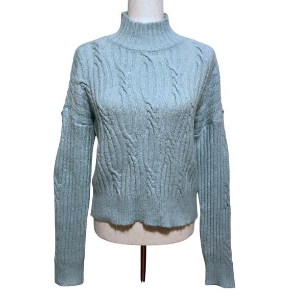 Crave Fame NWT Mint Mock Neck Sweater Juniors Various - Picture 1 of 10